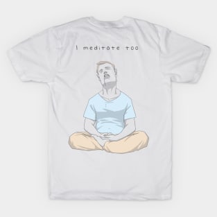 Men Meditate Too | Gandhara T-Shirt